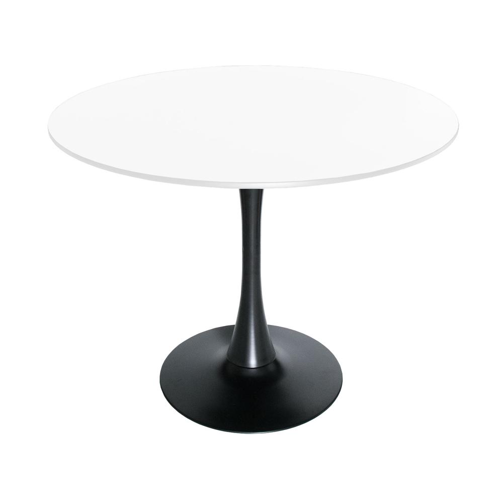 Round Dining Table with Wood Top