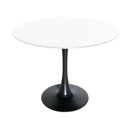 Round Dining Table with Wood Top