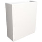 Thistle Series Poly Stone Planter in White 15" Dia 8" high