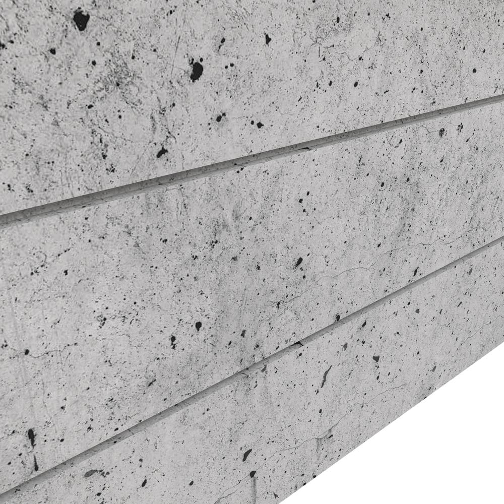 Oasis Series Rectangle Poly Stone Planter in White 15.7" x 13.8"   35.8 Long