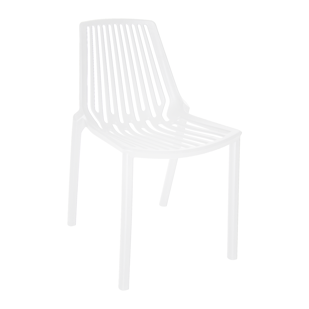 Acken Plastic Stackable Dining Chair