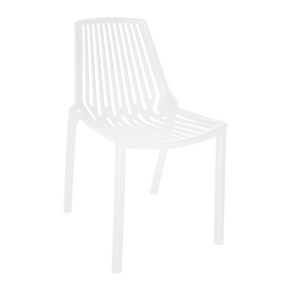 Acken Plastic Stackable Dining Chair