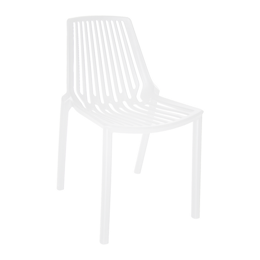 Acken Plastic Stackable Dining Chair