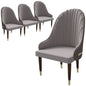 Elara Collection Wooden Dining Chair in Two-Tone Toupe Set of 4