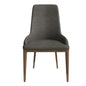 Viva Collection Modern Wooden Dining Chair in Mocha Brown Set of 2