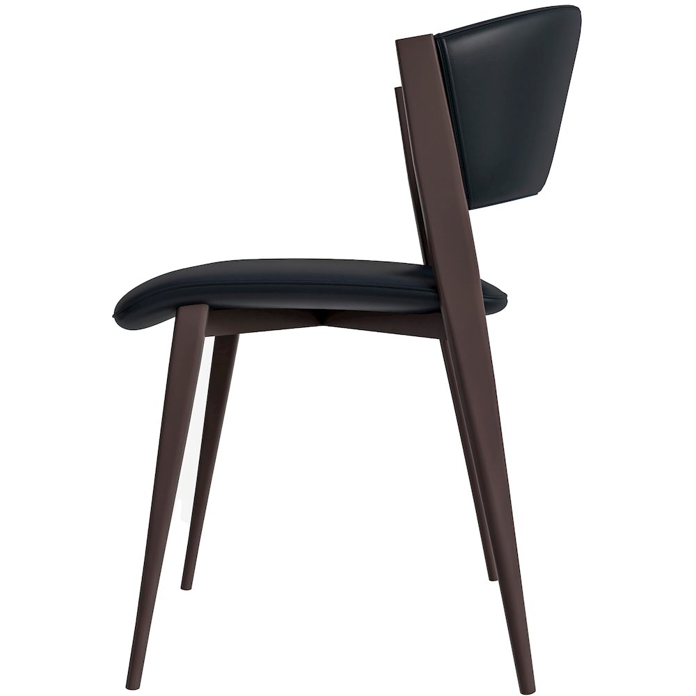Aspen Collection Modern Dining Chair in Black