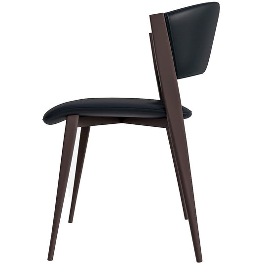Aspen Collection Modern Dining Chair in Black