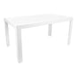 Kent Mid-Century 7-Piece Rectangular Outdoor Dining Set with 4 Side Chairs