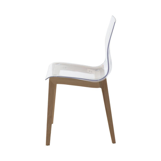 Marsden Modern Dining Side Chair With Beech Wood Legs Set of 2