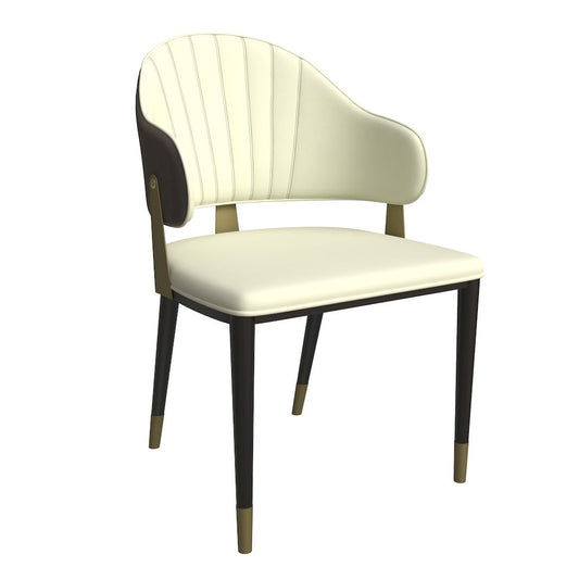 Aria Series Modern Dining Chair in Black Set of 4