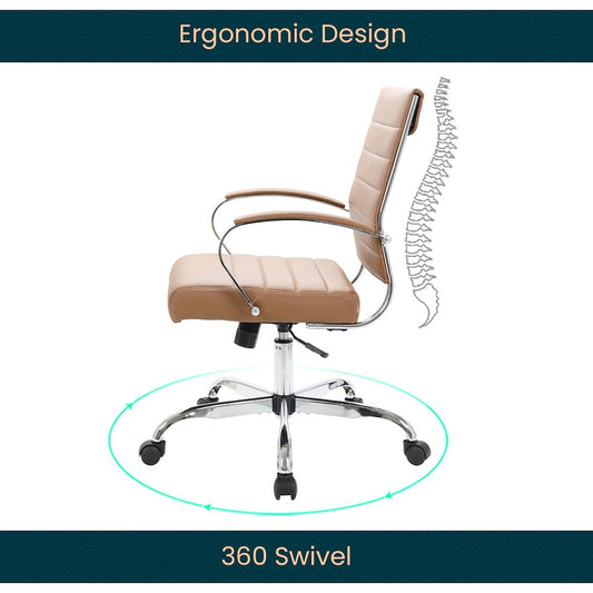 Benmar Leather Office Chair