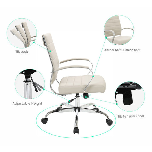 Benmar Leather Office Chair