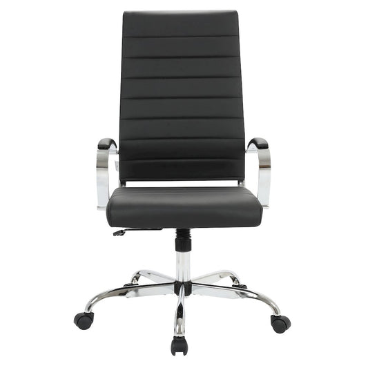 Benmar High-Back Leather Office Chair