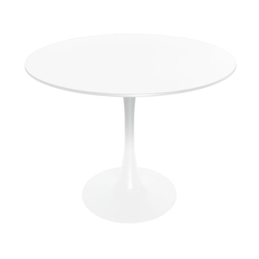 Round Dining Table with Wood Top