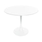 Round Dining Table with Wood Top