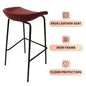 Servos Modern Barstool in Bordeaux