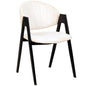 Savor Collection Modern Dining Chair in White