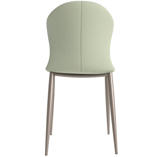 Mosaic Collection Modern Dining Chair in Light Grey - Set of 4