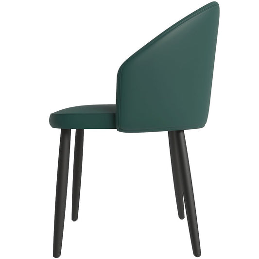 Paradiso Collection Modern Dining Seat in Green