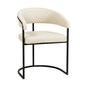 Aero Collection Modern Dining Chair in Taupe Set of 4