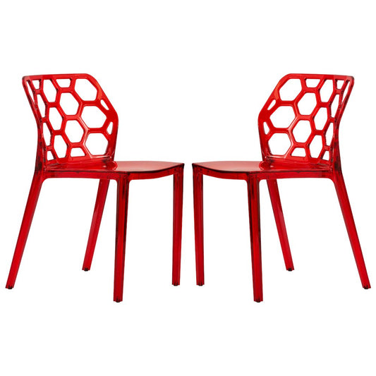 Modern Dynamic Dining Chair, Set of 2