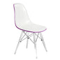 Dover Molded Side Chair with Acrylic Base