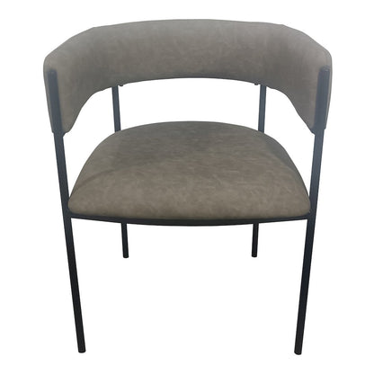 Cyril Collection Modern Chair in Aged Grey