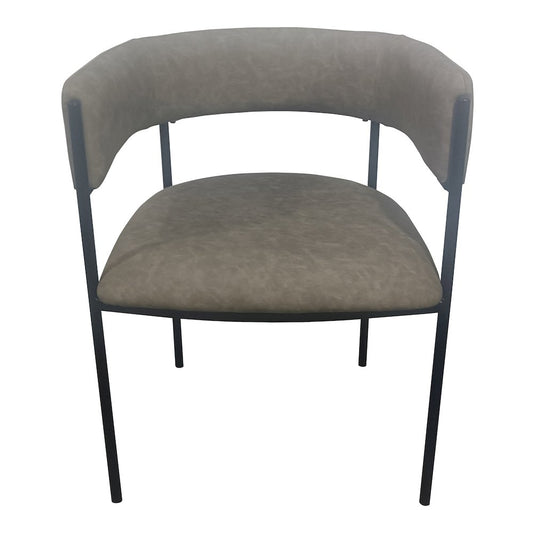 Cyril Collection Modern Chair in Aged Grey