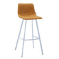 Elland - Bar stool - Light Brown - White Base