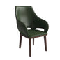 Vivara Collection Modern Dining Chair in Dark Green