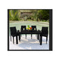 Mace Weave Design Outdoor Dining Table
