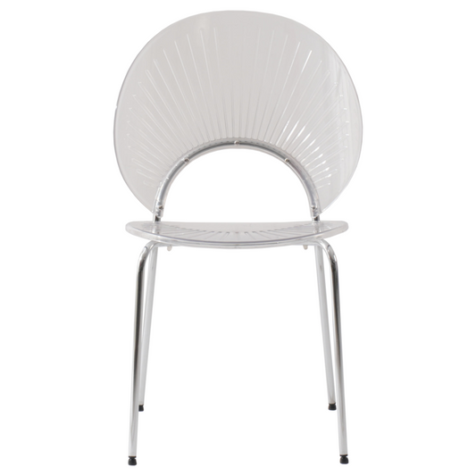 Opulent Series Modern Clear Dining Chair