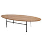 Rossmore Oval Coffee Table with Ash Veneer Top