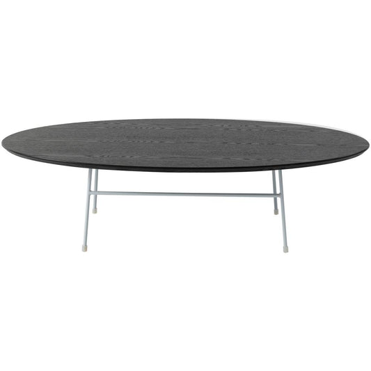 Rossmore Oval Coffee Table with Ash Veneer Top