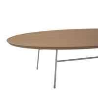 Rossmore Oval Coffee Table with Ash Veneer Top