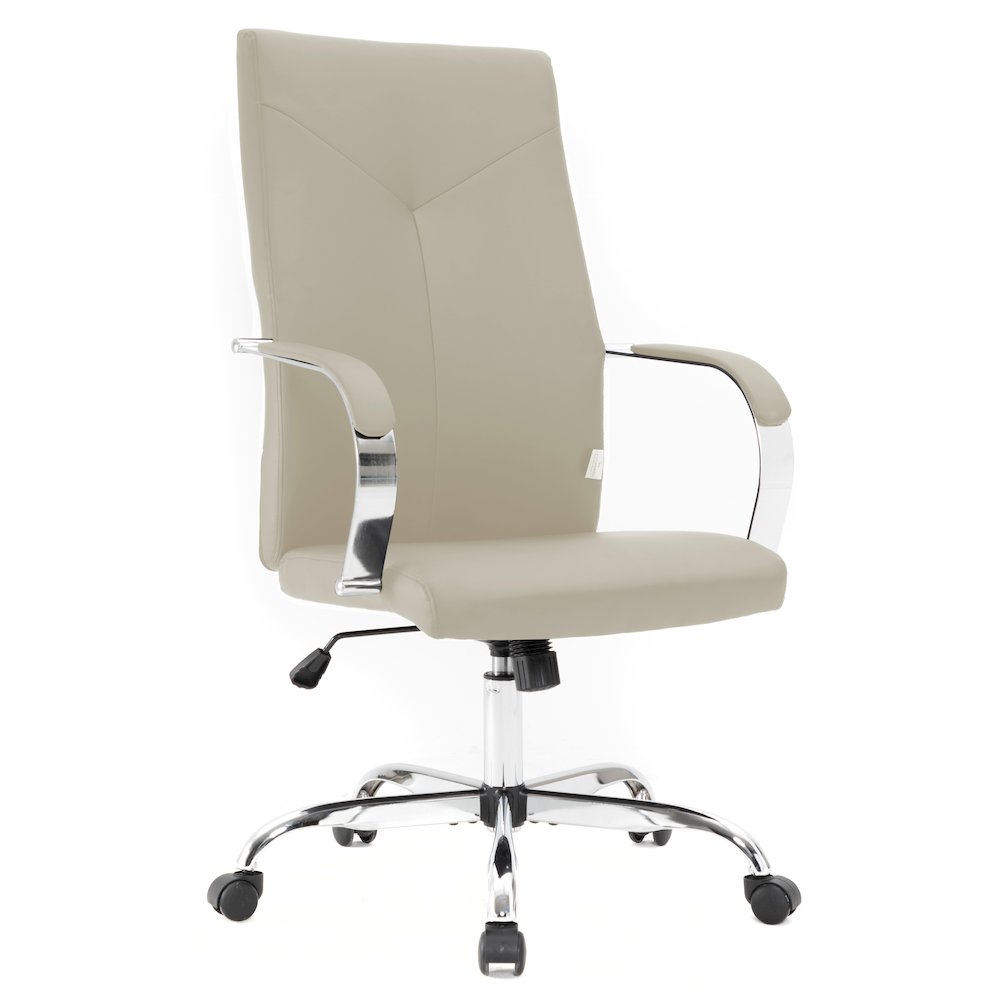 Sonora Modern High-Back Leather Office Chair