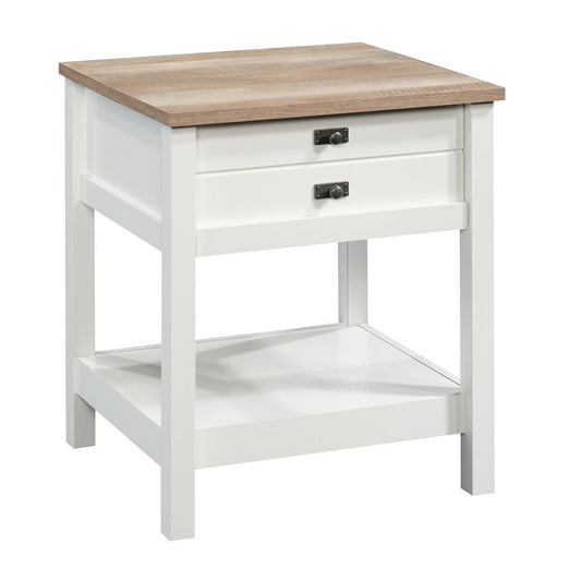 Cottage Road Night Stand, Soft White finish