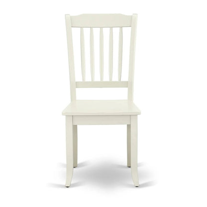 Dining Chair Linen White, DAC-LWH-W