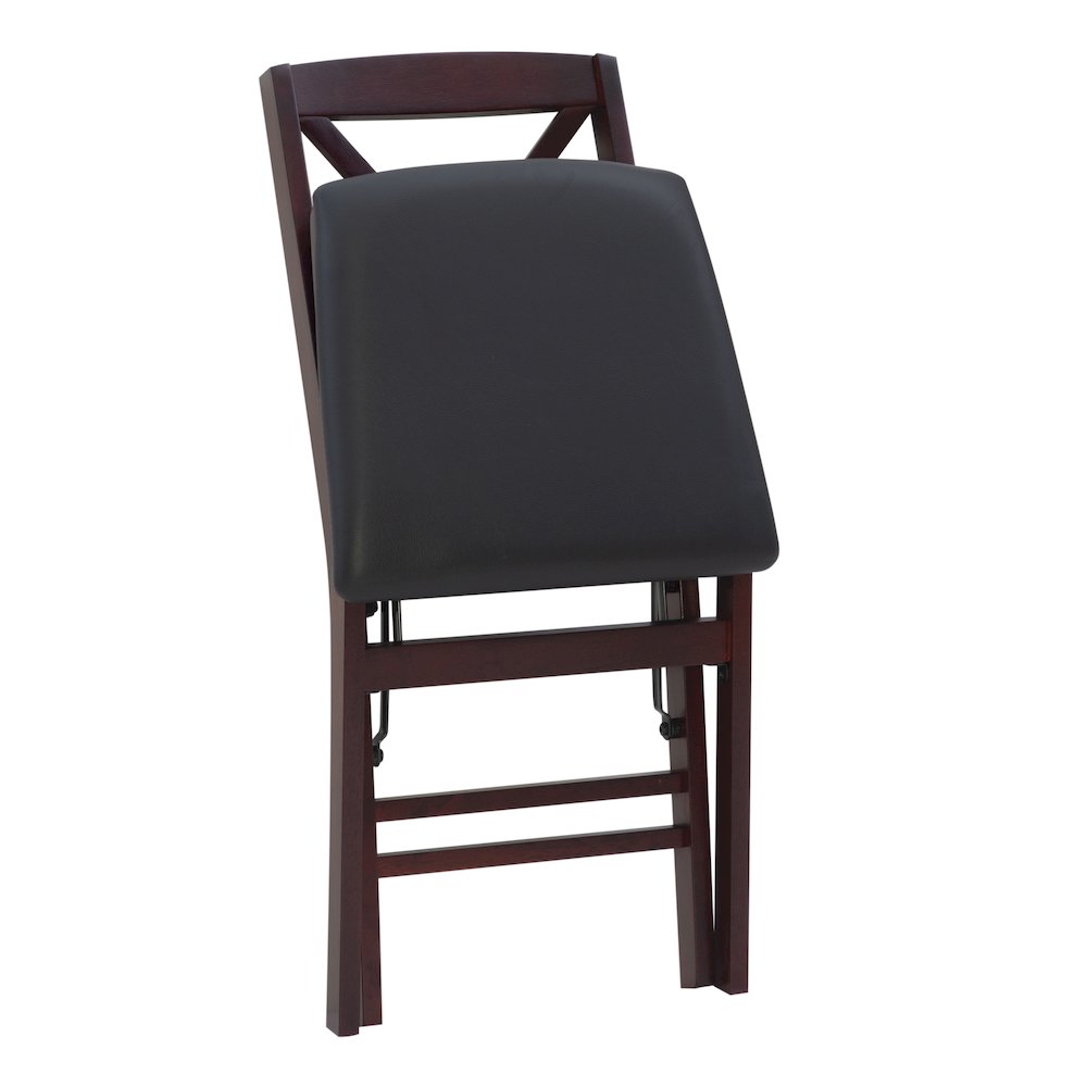 Triena 18 In X Back Folding Chair - Set Of Two