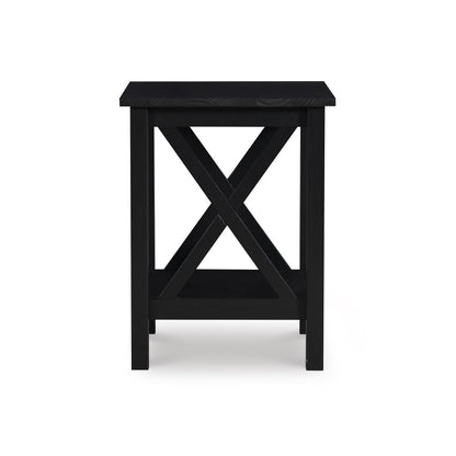 Davis End Table, Black