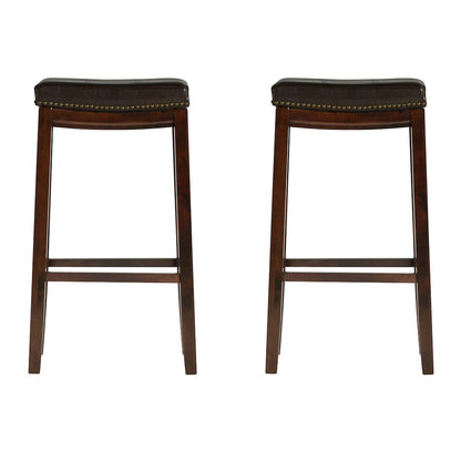 Claridge 2Pk Brown Bar Stool