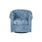 Bonnie Swivel Club Chair, Coastal