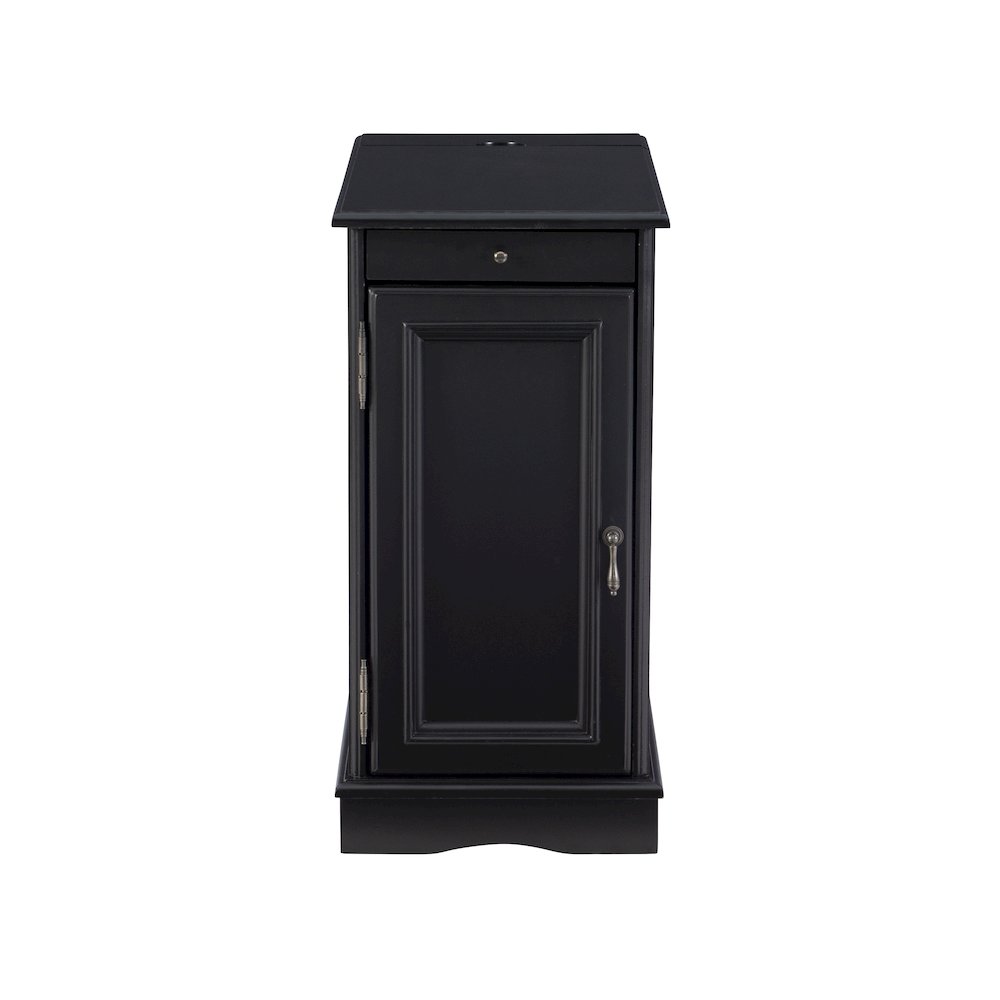 Butler Black Accent Table