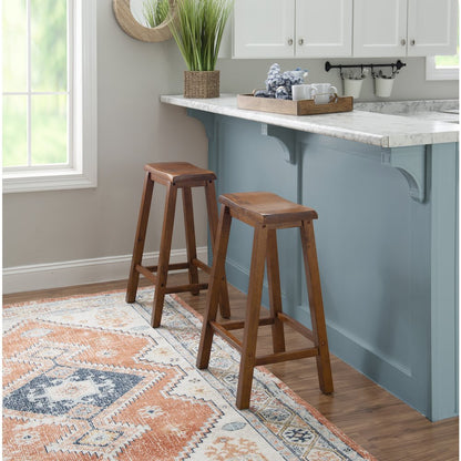 "Honey Brown" Bar Stool, 29" Seat Height - overpacked