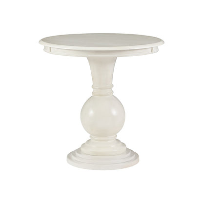 Adeline Round Accent Table Cream