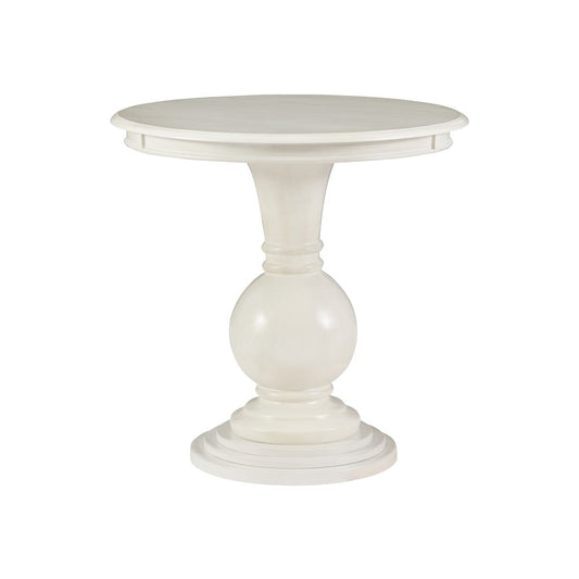Adeline Round Accent Table Cream