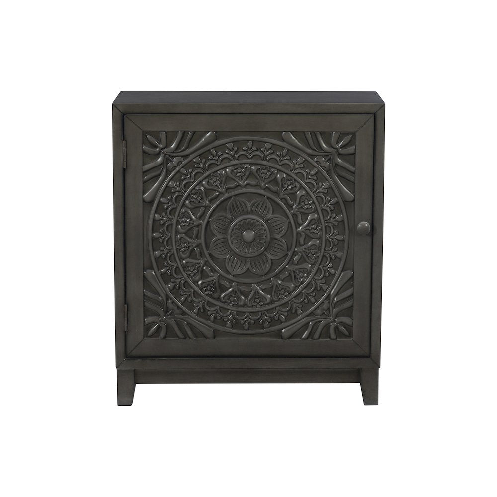 Grace Accent Cabinet Dark Grey
