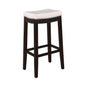 Claridge White Pu Barstool