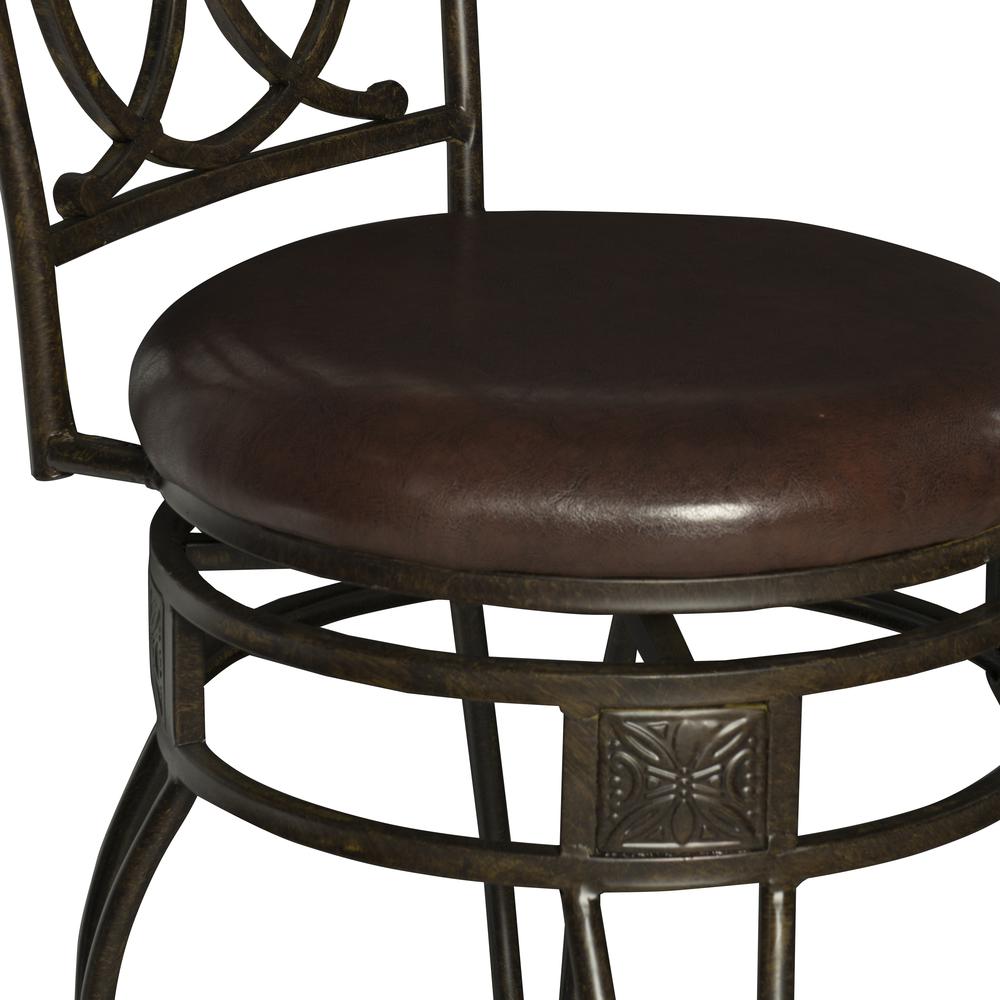 O & X Back Bar Stool