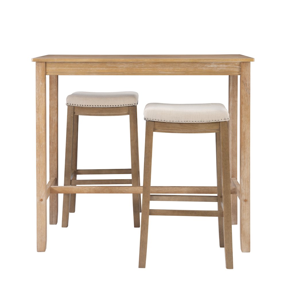 Claridge 3Pc Bar Set Natural